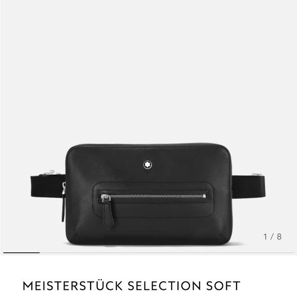 New with duster bag Mont Blanc soft chest bag - Picture 2 of 5